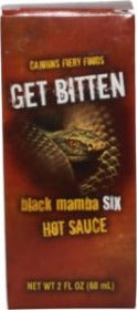 Black Mamba Six Get Bitten Hot Sauce