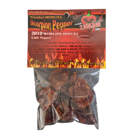 Magic Plant Dried Moruga Scorpion Pepper Pods
