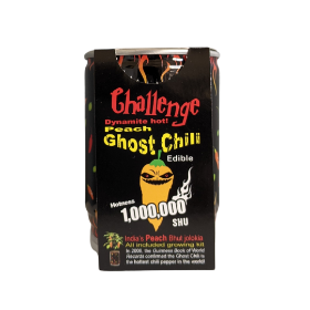 Challenge Peach Ghost Chili Grow Kit