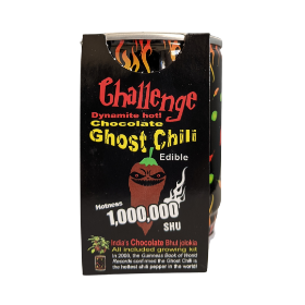 Challenge Chocolate Ghost Chili Growing Kit