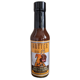 Hotter Than El Duke's Cold Nose Brown Ale Chipotle Hot Sauce