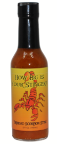 How Big is Your Stinger? Hot Sauce