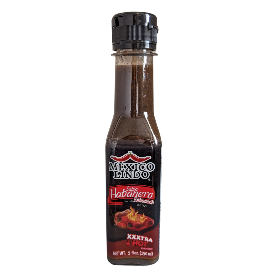 Mexico Lindo Salsa Picante Negra Black Hot Sauce with Chiltepin Pepper XXXtra Hot